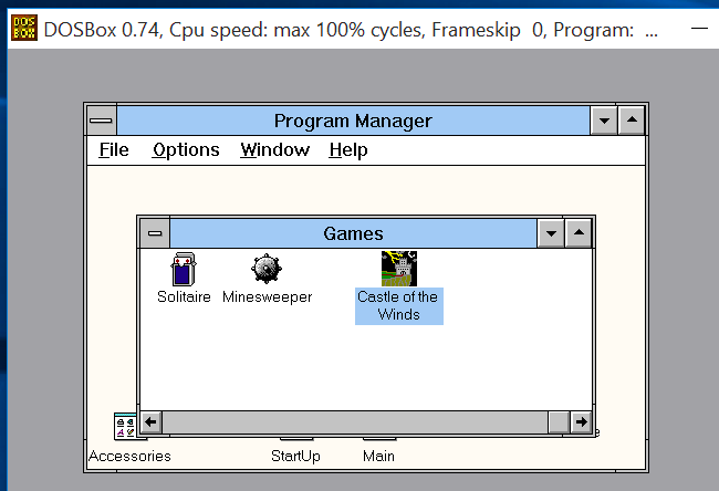 Windows 3 11 On Dosbox Games Slow